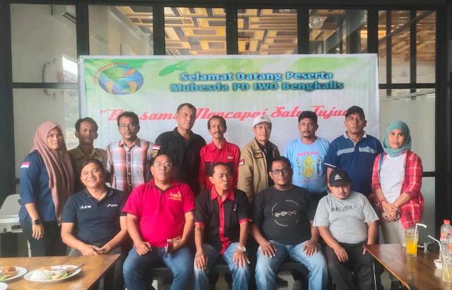 Mubesda 2023, Sahdan Lubis Pimpin PD IWO Bengkalis Periode 2023-2028