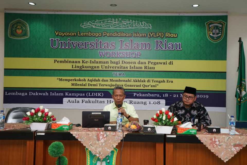 Diikuti 103 Dosen dan Pegawai, LDIK Gelar Pembinaan Keislaman
