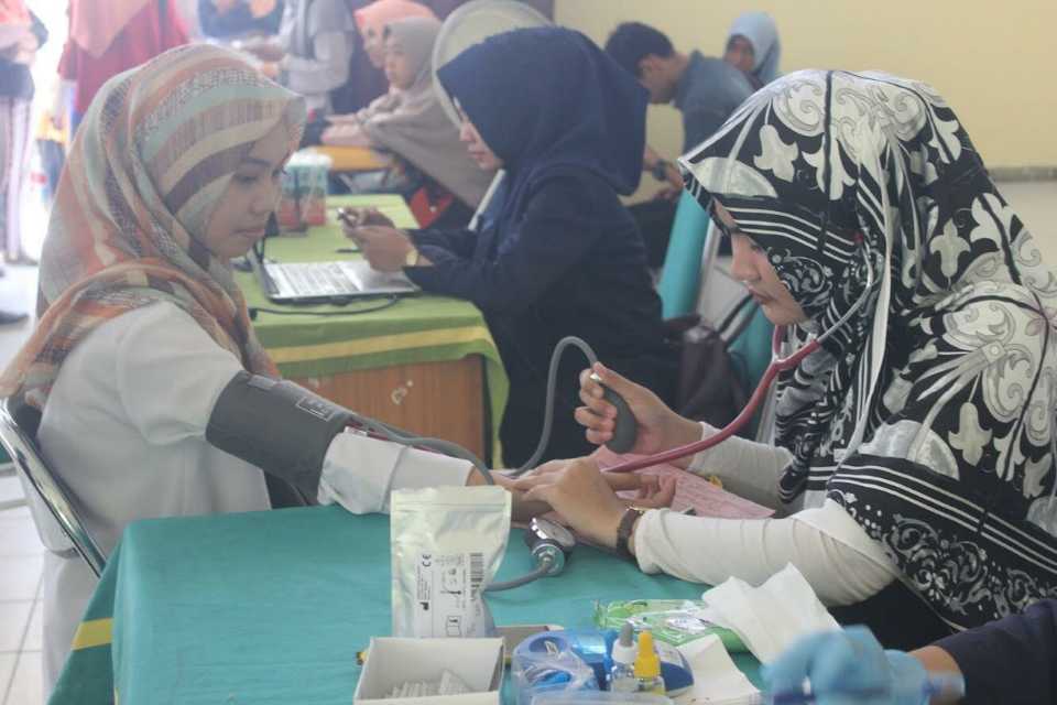 Peduli Donor Darah, HIMAPROBIO  Bersama PMI UNRI Gelar BBD