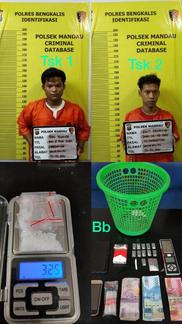 Polis Tangkap 2 Pengedar Narkoba, 3,25 Gram Sabu Diamankan
