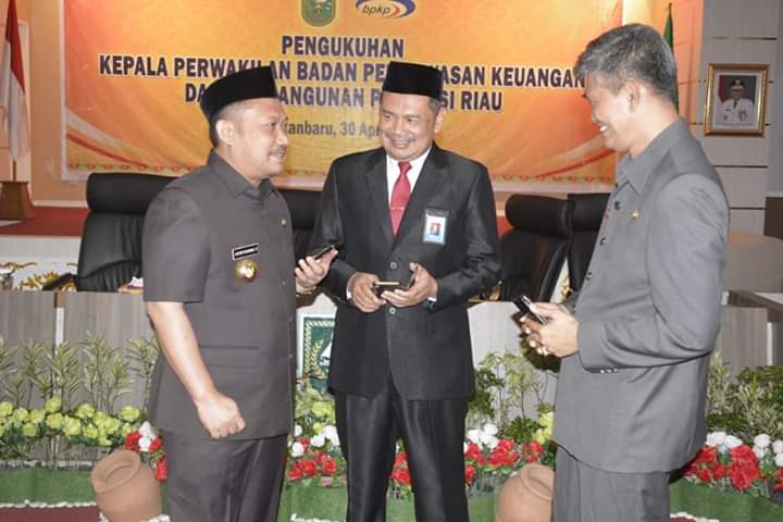 Kepala BPKP Dikukuhkan, Bupati Catur Berharap Kerjasama Mengawal Akuntabilitas Keuangan
