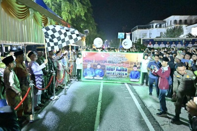 Wabup Bagus Santoso Resmi Lepas Pawai Takbir Idul Adha 1447 H Tingkat Kabupaten Bengkalis