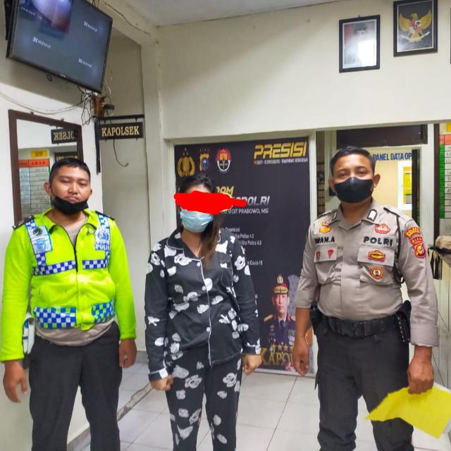Akhirnya,,, Pengemudi HR-V Merah HCK Ditahan Polisi Lakalantas Bengkalis