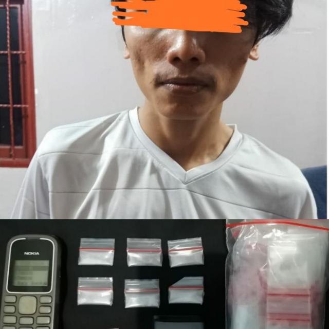 Pemuda Pengangguran Diamankan Sat Narkoba Bengkalis