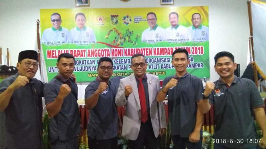 Setelah sumbang banyak Prestasi dan Medali, Tahun ini PERPANI resmi masuk Cabor Binaan KONI Kampar