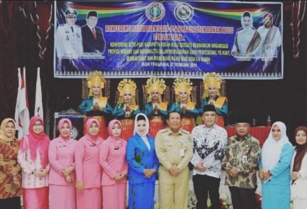 Bupati Rokan Hulu Buka Konferensi Ikatan Guru TK