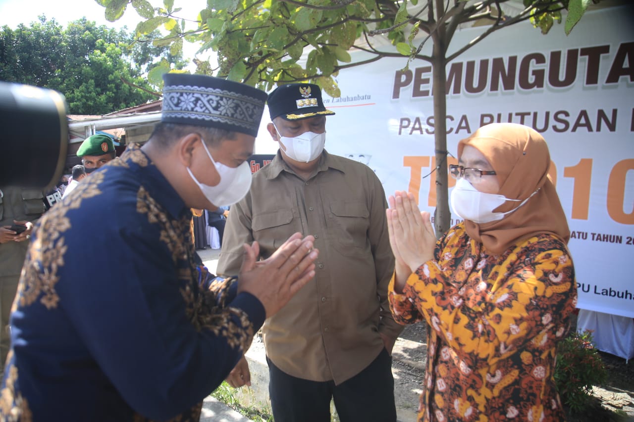 PJ.Bupati Labuhanbatu Dampingi Sekdaprovsu Tinjau Lokasi PSU