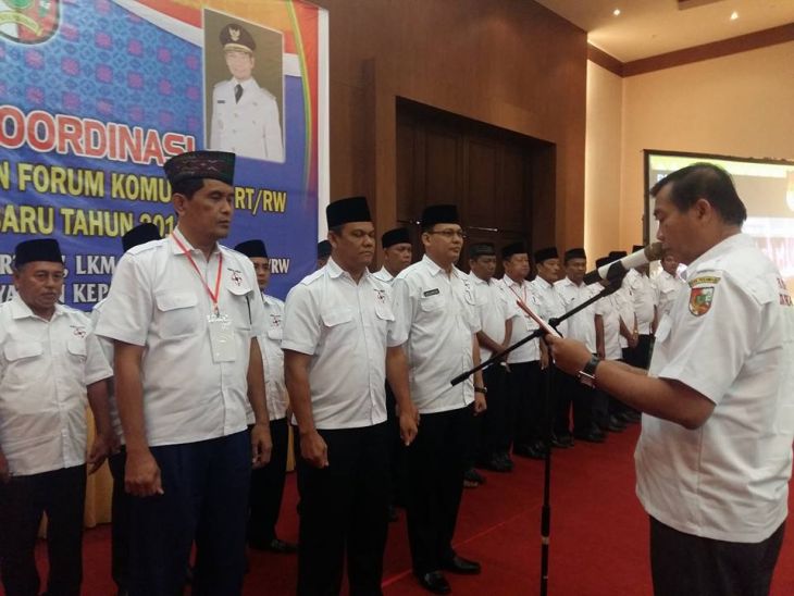 Wako Lantik Forum LKM RT/ RW se - Pekanbaru