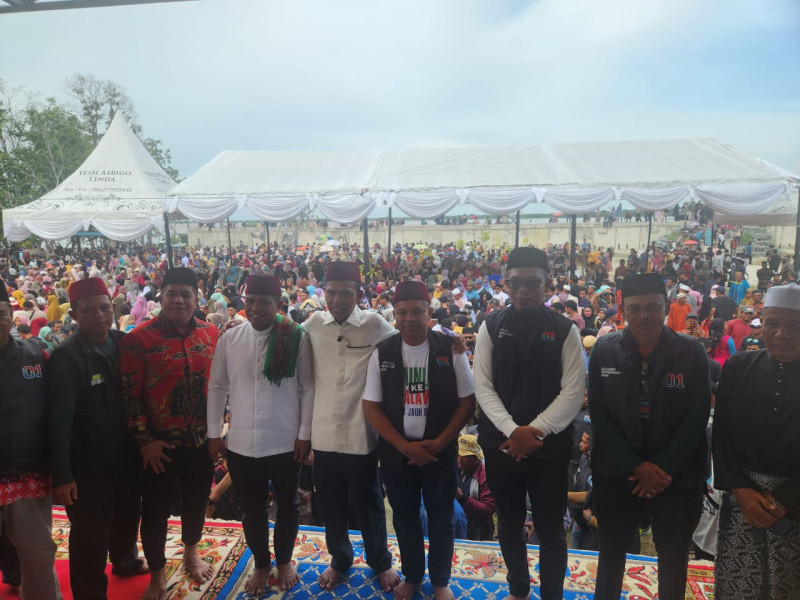 Kampanye Bersama UAS di Teluk Meranti, Abdul Wahid Targetkan Lintas Bono Tembus ke Pulau Burung