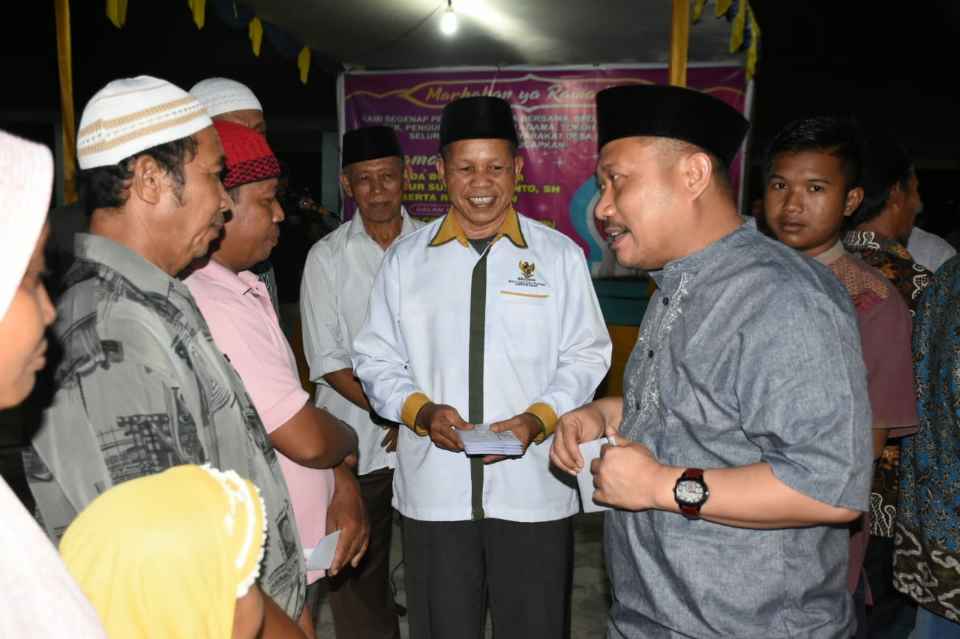 Bupati Kampar Apresiasi kekompakan masyarakat Desa Cinta Damai