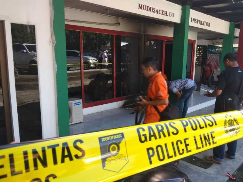 PJI Aceh : Minta Kepolisian Usut Tuntas Teror BOM dikantor Media Tabloid Modus Aceh