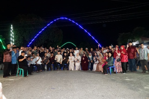 Festival Lampu Colok Pemuda RW01 Kelurahan Pematang Pudu
