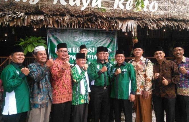 14 Ribu Santri Semarakkan Festival Sholawat Badar PWNU Riau