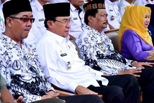 Bupati HM. Wardan Siap Terima Masukan Dari Kalangan Guru dan PGRI Inhil
