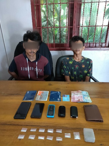 Dua Pemuda Pelaku Pengedar Narkoba Diciduk Polisi