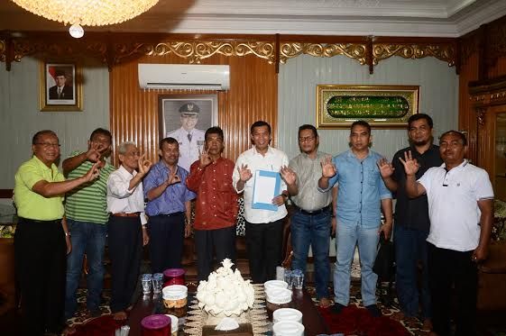 Pedagang Sukaramai Adukan Nasibnya Ke Walikota