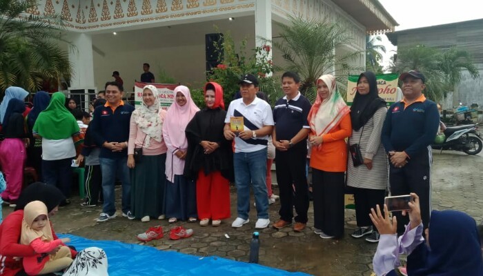 Pemkab Rohul Bersama FLP Motivasi Anak-anak Dilapak Baca Gratis