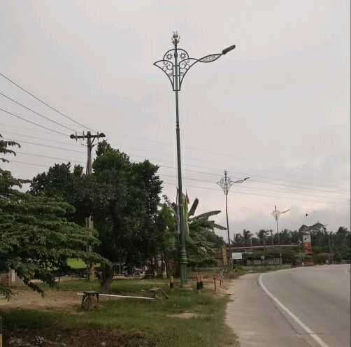 Mandau Bermandikan Cahaya Lampu PJU, Kini Jalanan Nyaman dan Indah
