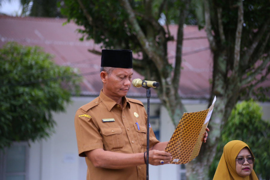 Pimpin Apel Gabungan, Ini Pesan Asisten I