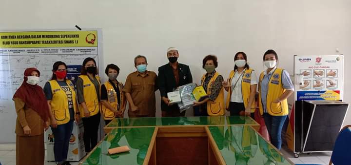 RSUD Rantauprapat Terima Bantuan APD Dari Lions Club' dan IDI