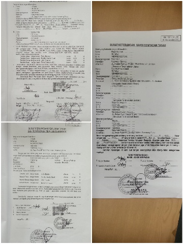 Telah Hilang Surat Tanah Milik Karmiatin, Bagi Yang Menemukan Segera Hubungi No Dibawah