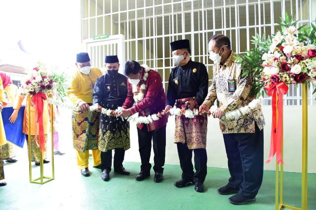 Plt Direktorat Jenderal Badan Peradilan Umum Mahkamah Agung Resmikan Ruang Tahanan Bengkalis