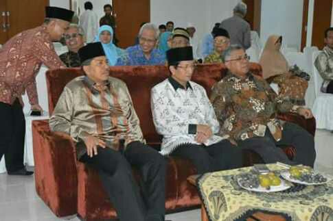 Alfedri Tanda Tangani MoU Kerjasama Antara Pemkab Siak Dengan PTIQ Jakarta