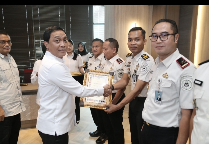 Rutan Dumai Terima Penghargaan Bareskrim Polri atas Sinergi Pemberantasan Narkoba