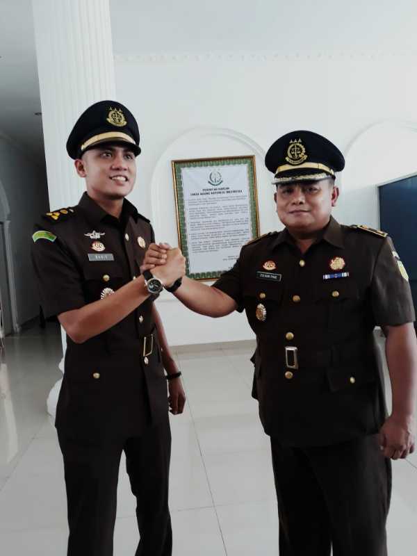 Kajari Rohil Gaos Lantik Kasi Barang Bukti & Pimpin Sertijab Kasi Pidum