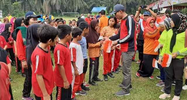 Pemcam Pangkalan Sambut HUT RI ke 74 Dengan Berbagai Perlombaan