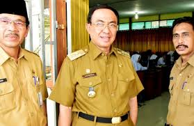 Bupati Inhil Tinjau Pelaksanaan UNBK di SMKN 1 Tembilahan