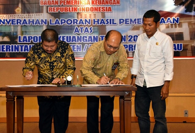 Luar Biasa ! Bengkalis Empat Kali Berturut-turut Raih WTP dari BPK RI