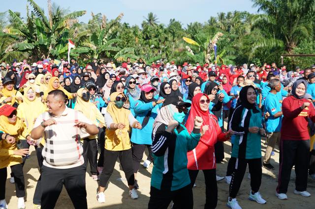 SEHARI BOGA (Sabtu Sehat Ceria Bangkitkan Ekonomi Keluarga) di Kelurahan Pematang Pudu