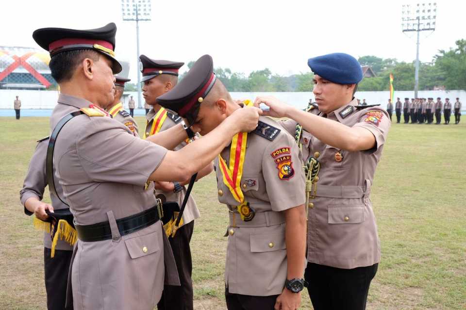 Upacara Penutupan Pendidikan, Pelantikan Serta Pengambilan Sumpah Diktuk Bintara Polri
