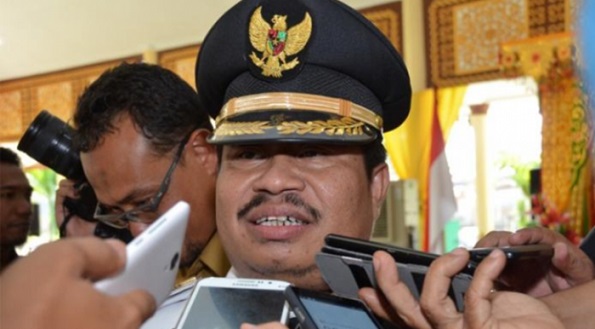 Haru, Puluhan Anak Yatim di Rupat Utara Bertemu Bupati Bengkalis