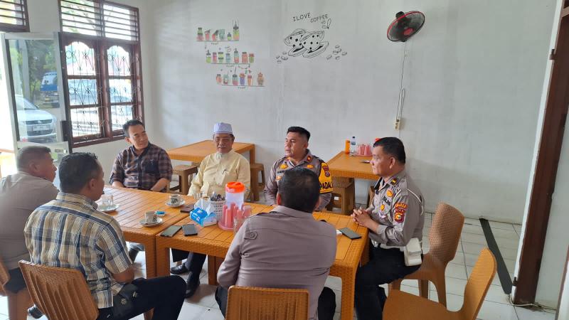 Jelang Pilkada 2024, Polsek Mandau Gelar Cooling Sistem Bersama LAM-R Mandau