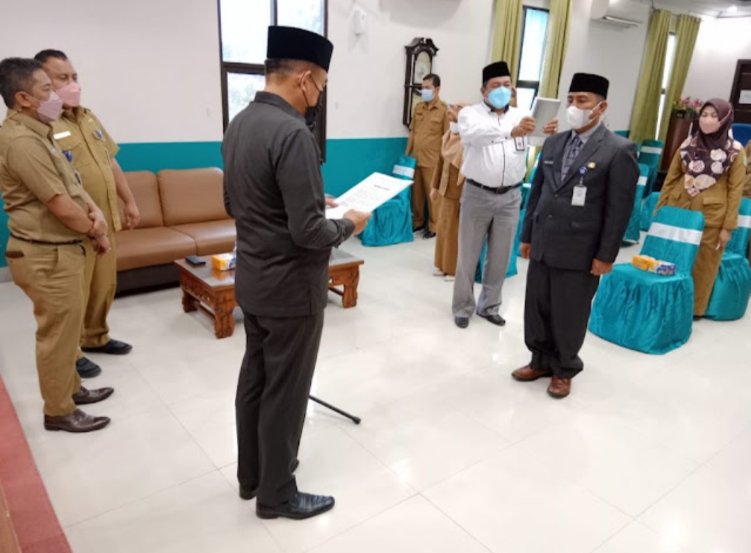 Direktur RSUD Dumai Lantik Fazrul Basri  Dan Ini Pesannya.  