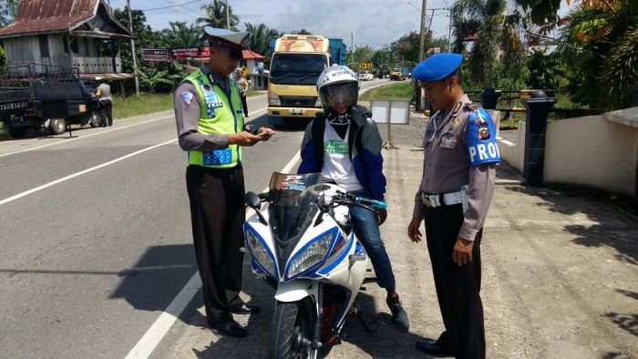 Selama Operasi Patuh 647 Tilang Dikeluarkan