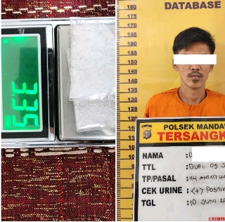 Hasil Pengembangan Kasus, Polisi Berhasil Amankan Satu Tersangka Pemasok Sabu serta Barang Bukti