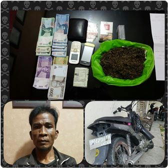 Eri Terpaksa Diamankan Di Polsek Limapuluh