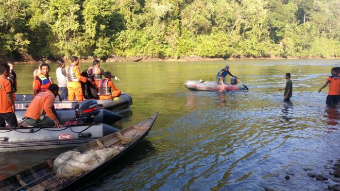 Korban Tenggelam Di Sungai Kampar Ditemukan Tewas