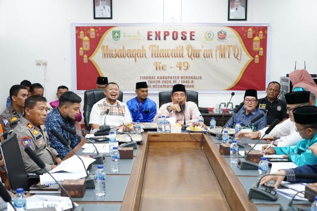 Expose MTQ Ke-49 Tingkat Kabupaten Bengkalis Tahun 2024 M/1446 H Di Kecamatan Mandau