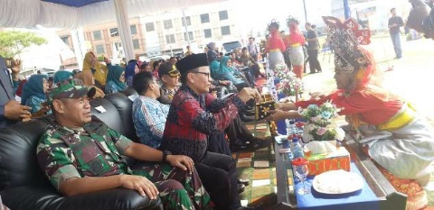 Ketua DPRD Bengkalis Ikut Hadir Pencanangan Bulan Bakti Sosial Kesatuan Gerak PKK-KKBPK Kesehatan
