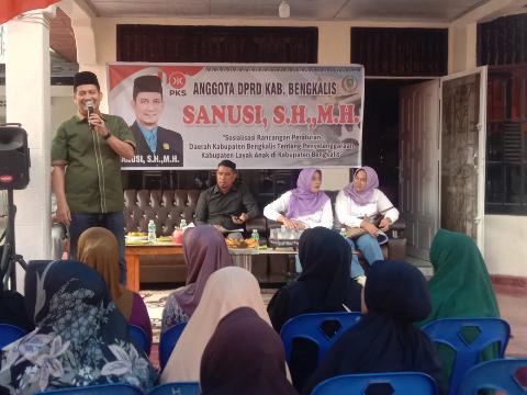 Lewat Ranperda, Yung Sanusi Gelar Sosialisasi Terkait Penyelenggaraan Layak Anak