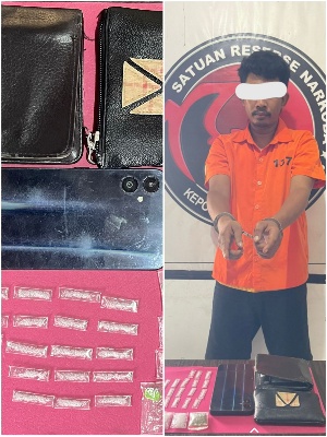 Rumah Jadi Sarang Narkoba, Polisi Amankan Sabu 3,35 Gram di Bengkalis