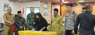 Bupati Rohil Buka Acara Pertemuan Lintas Sektor Koordinasi dan Sinkronisasi Pencegahan Kekerasan Ter