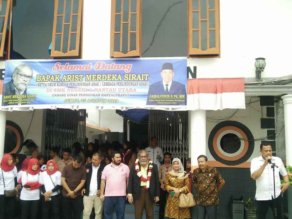 Peduli Anak, Dinas P3A labuhanbatu Undang Komnas PA
