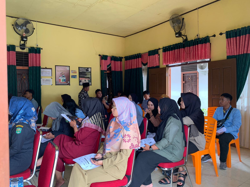 Pengabdian kepada Masyarakat, Mahasiswa KUKERTA UNRI Kampung Koto Ringin mengadakan Penyuluhan Hukum