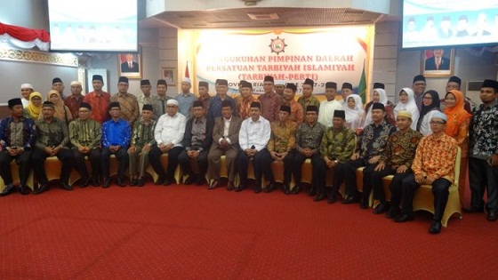 Dewan Pimpinan Daerah Persatuan Tarbiyah Islamiyah Riau Resmi Dilantik