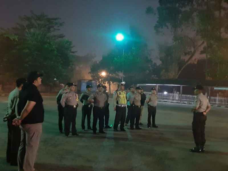 Operasi K2YD Polsek Mandau Berhasil Tilang 12 Unit Motor R2